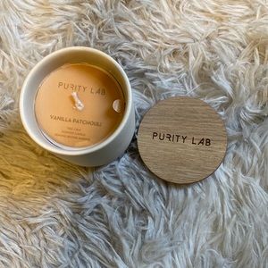 Purity Lab Vanilla Patchouli scented candle